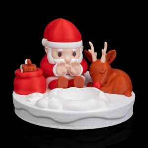 Santa’s Bonfire - Table Lamp