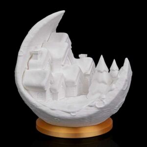 Village on the Moon - Table Lamp